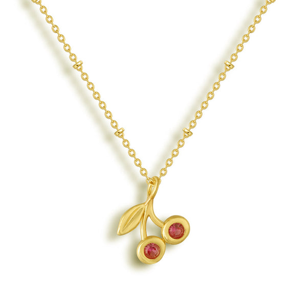 Cherry On Top Necklace - EVRYJEWELS