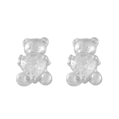 Beary Cute Studs - EVRYJEWELS
