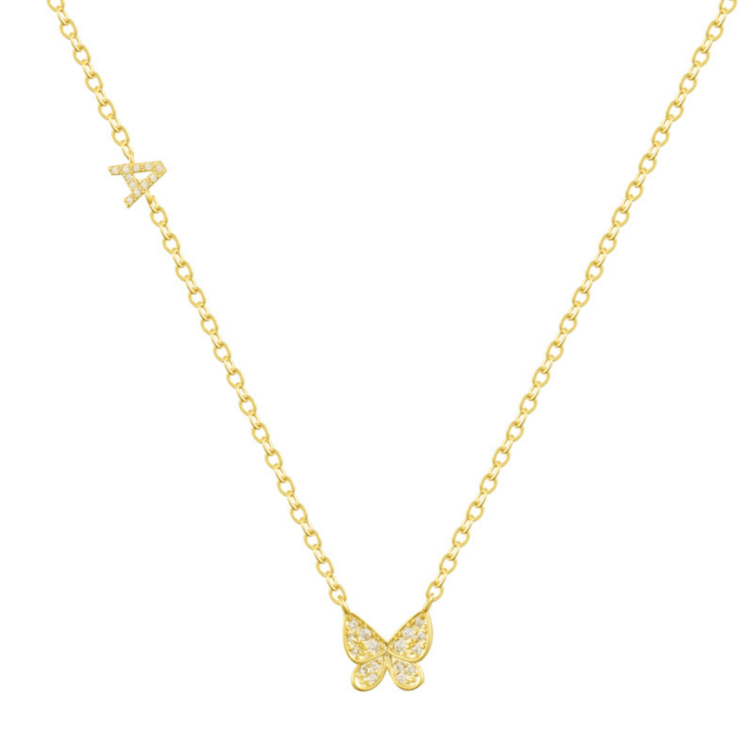 Flutter Away Necklace - EVRYJEWELS