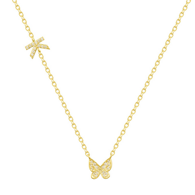 Flutter Away Necklace - EVRYJEWELS