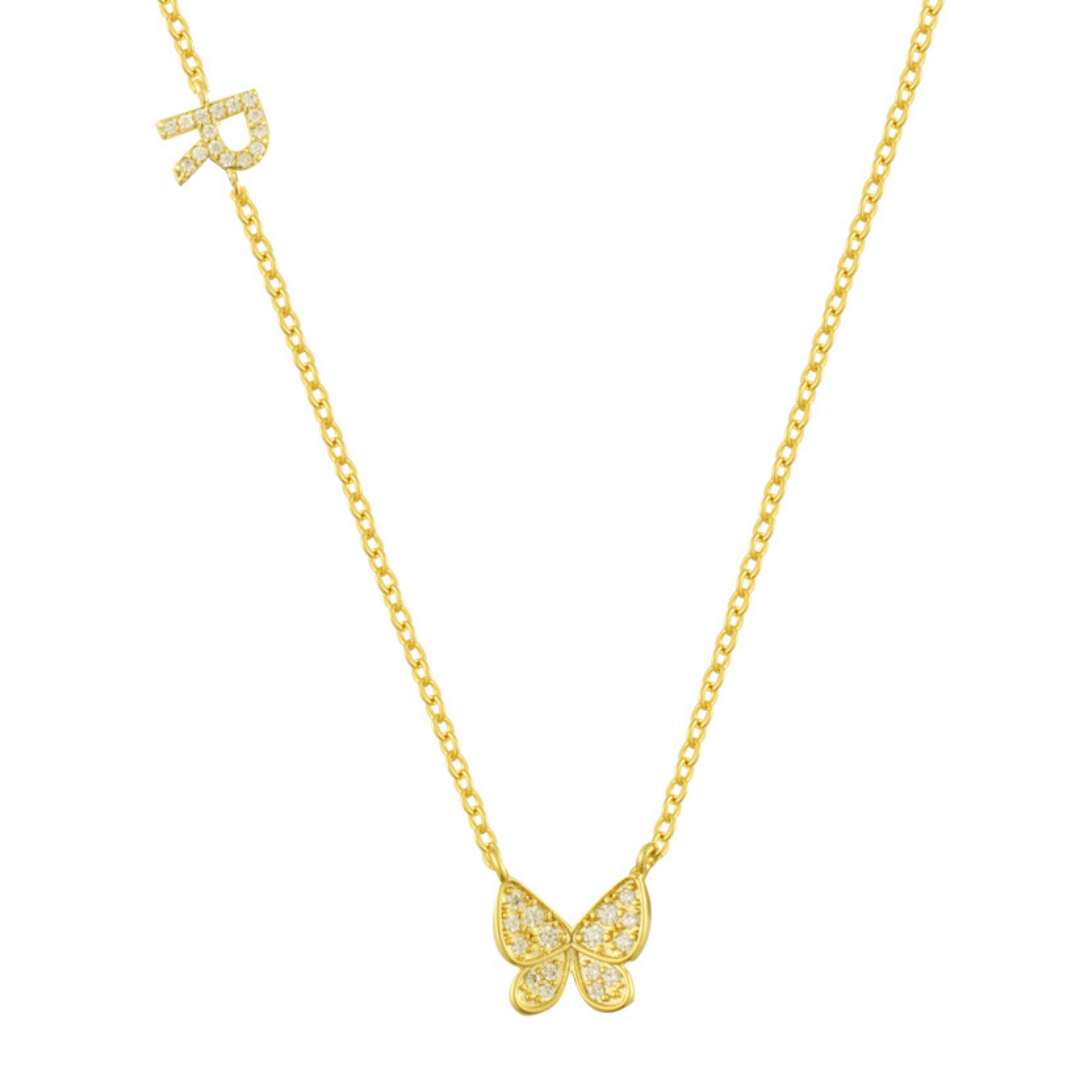 Flutter Away Necklace - EVRYJEWELS