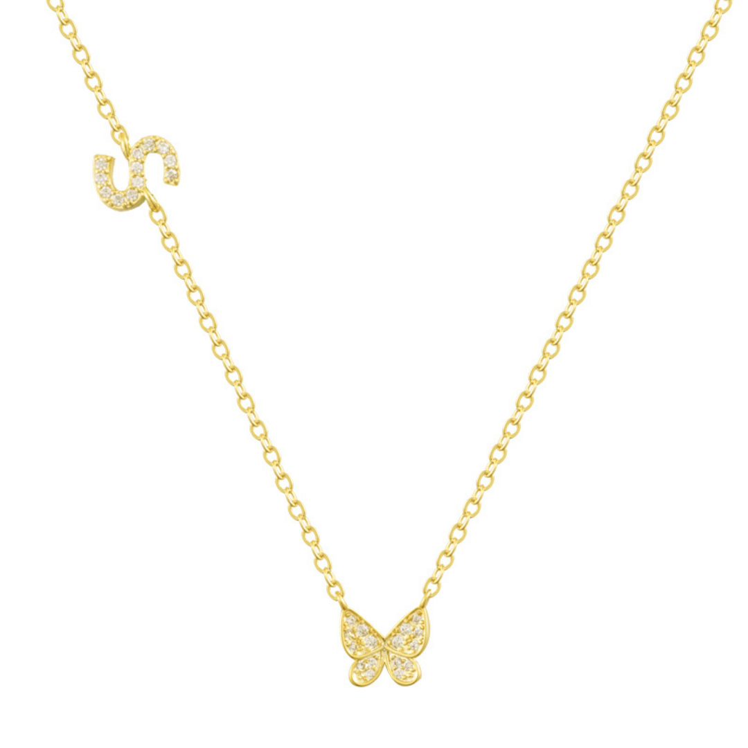 Flutter Away Necklace - EVRYJEWELS